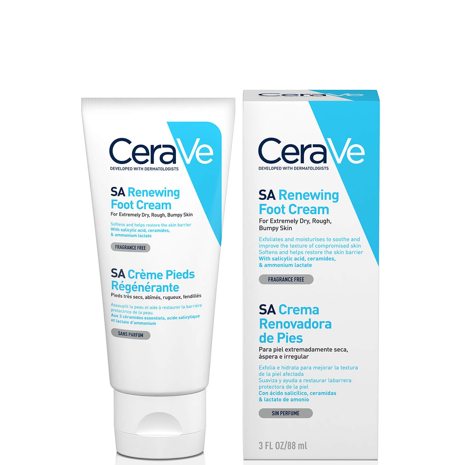 CeraVe SA Erneuernde Fußcreme 88 ml CeraVe SA Erneuernde Fußcreme 88 ml von CeraVe