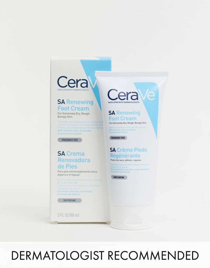 CeraVe - SA Renewing - Fußcreme, 88 ml-Keine Farbe von CeraVe