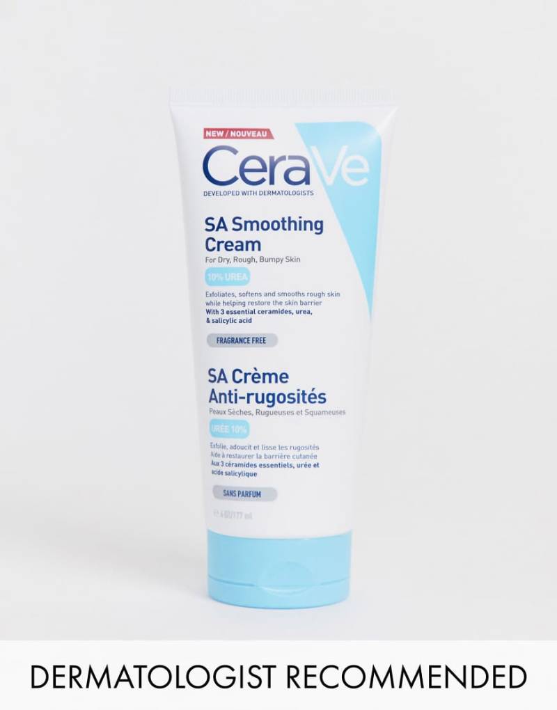 CeraVe - SA Smoothing Cream - Glättende Creme, 177 ml-Keine Farbe von CeraVe