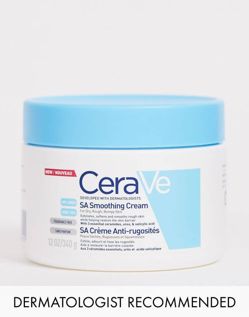 CeraVe - SA Smoothing Cream - Glättende Creme, 340 g-Keine Farbe von CeraVe