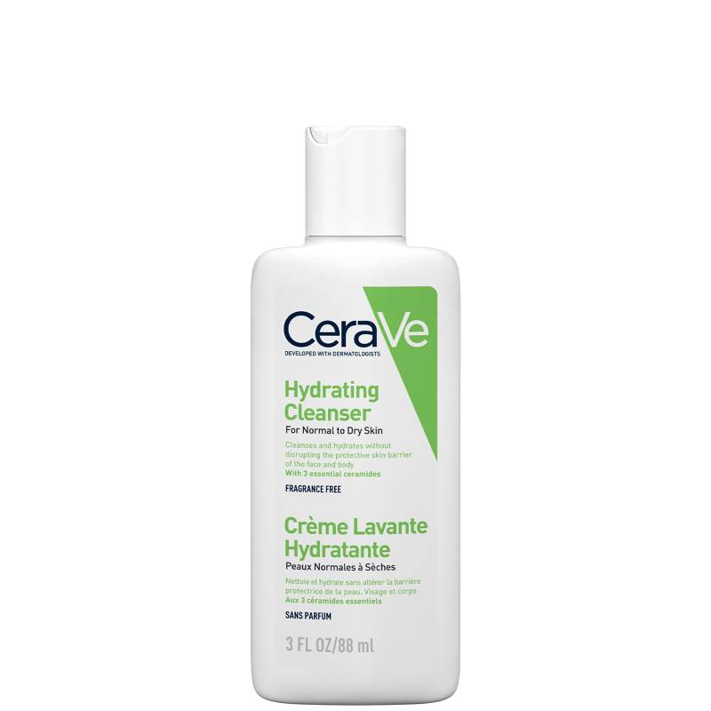 CeraVe Travel Size Hydrating Cleanser for Normal to Dry Skin 88ml von CeraVe