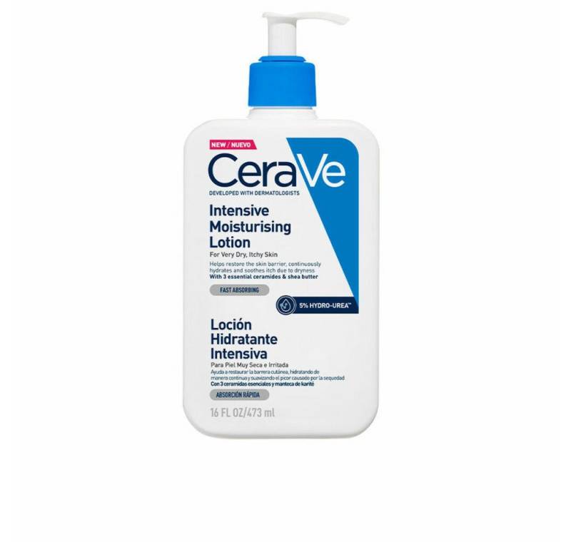 Cerave Körperpflegemittel INTENSIVE MOISTURIZING LOTION trockene bis sehr trockene Haut 473 ml von Cerave