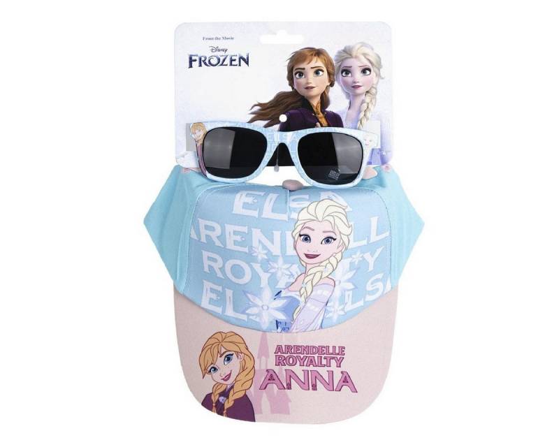 Cerda Baseball Cap Disney Frozen Kinder Cap mit Sonnenbrille Set Sommer Zubehör von Cerda