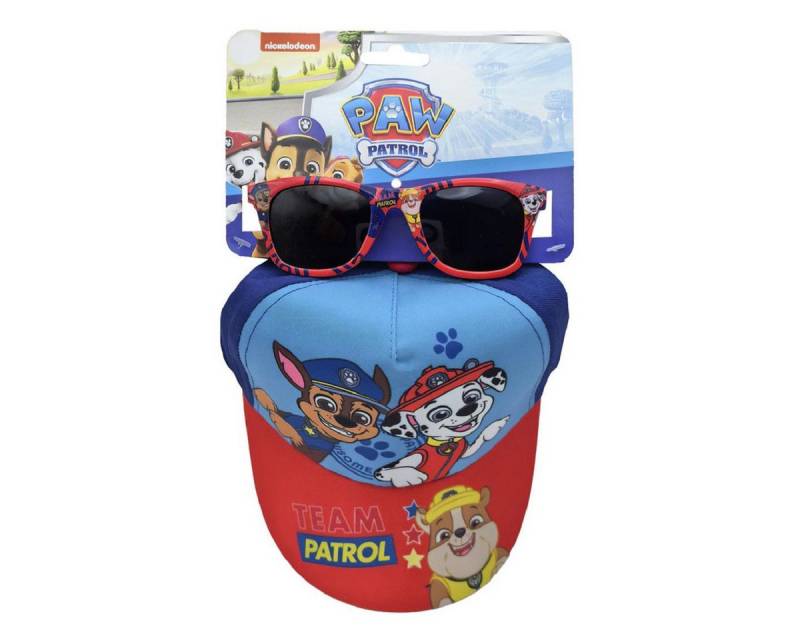 Cerda Baseball Cap Paw Patrol Kinder Cap mit Sonnenbrille Set Sommer Zubehör von Cerda