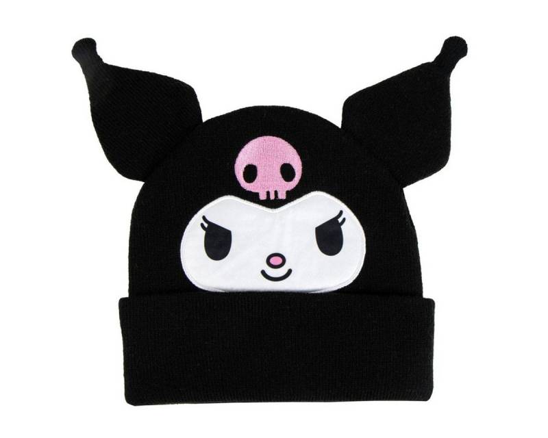 Cerda Beanie Hello Kitty Kuromi Mütze Kinder Beanie Wintermütze von Cerda