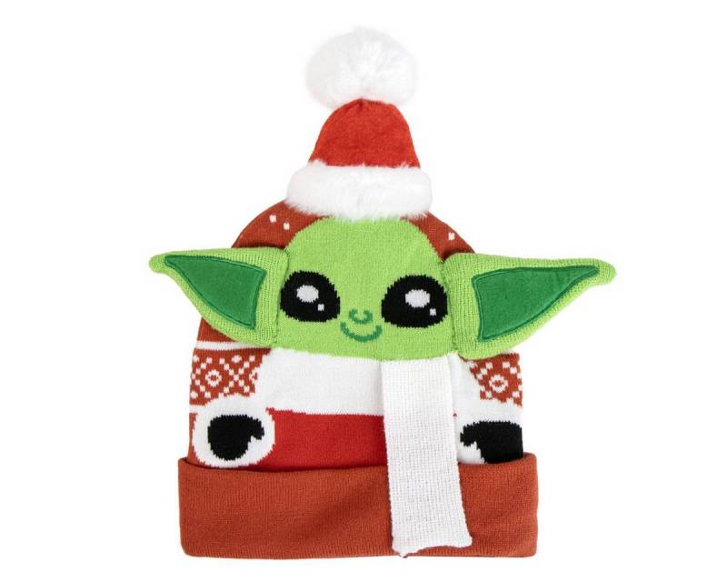 Cerda Beanie Star Wars Christmas-Mütze für Kinder Beanie Wintermütze von Cerda