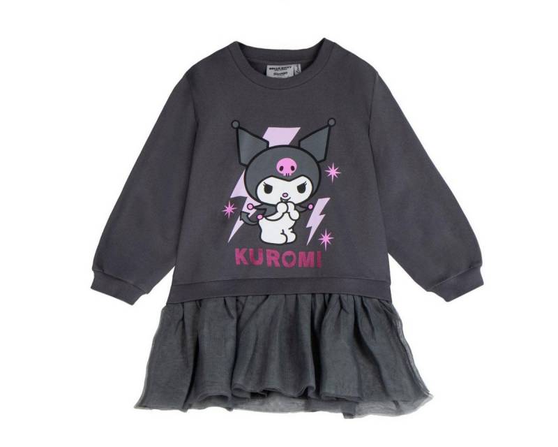 Cerda Bodykleid Hello Kitty Kuromi Mädchen Sweatshirt weich warm Baumwollmix Freizeit von Cerda