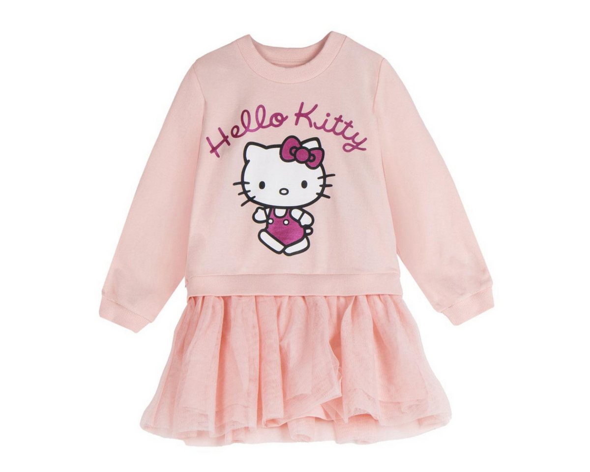 Cerda Bodykleid Hello Kitty Mädchen Sweatshirt weich warm Baumwollmix Freizeit von Cerda