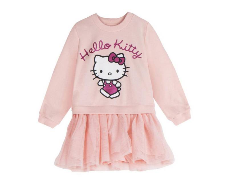 Cerda Bodykleid Hello Kitty Mädchen Sweatshirt weich warm Baumwollmix Freizeit von Cerda