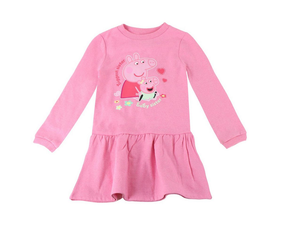 Cerda Bodykleid Peppa Pig Kinder Kleid – French Terry Baumwollmix 240 gsm von Cerda
