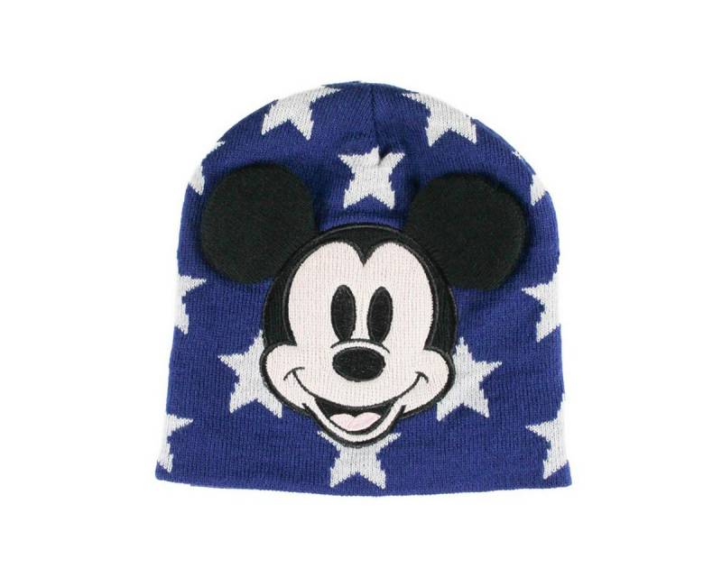 Cerda Bommelmütze Mickey Kinder Wintermütze Strick Beanie Jungen Mädchen von Cerda