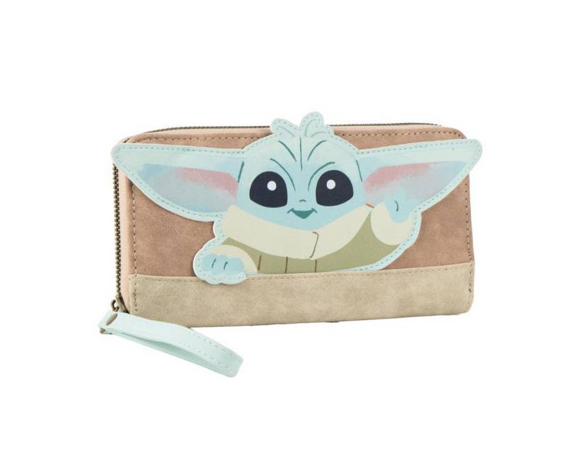 Cerda Brieftasche Star Wars Mandalorian Grogu Kunstleder 19x10x3 cm von Cerda
