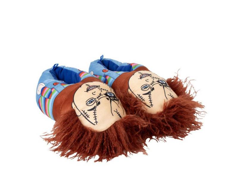 Cerda Chucky Slippers 3D Applikationen Damen Herren Größe Slipper von Cerda