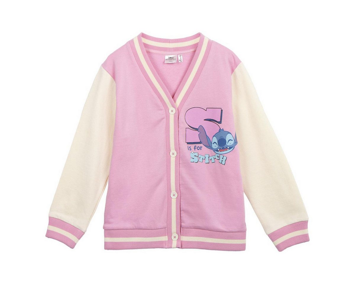 Cerda Collegejacke Disney Stitch Baseballjacke – Kinderjacke aus 100 % Baumwolle von Cerda