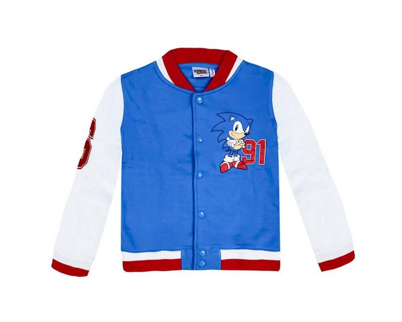 Cerda Collegejacke Sonic Kinder Baumwolle – Freizeit Jacke mit Aufdruck für Jungen Cerda Collegejacke Sonic Kinder Baumwolle – Freizeit Jacke mit Aufdruck für Jungen von Cerda