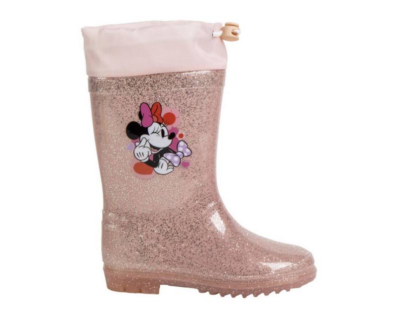 Cerda Disney Minnie Mouse Kinder-Regenstiefel – Wasserdichte PVC für Mädchen Gummistiefel von Cerda