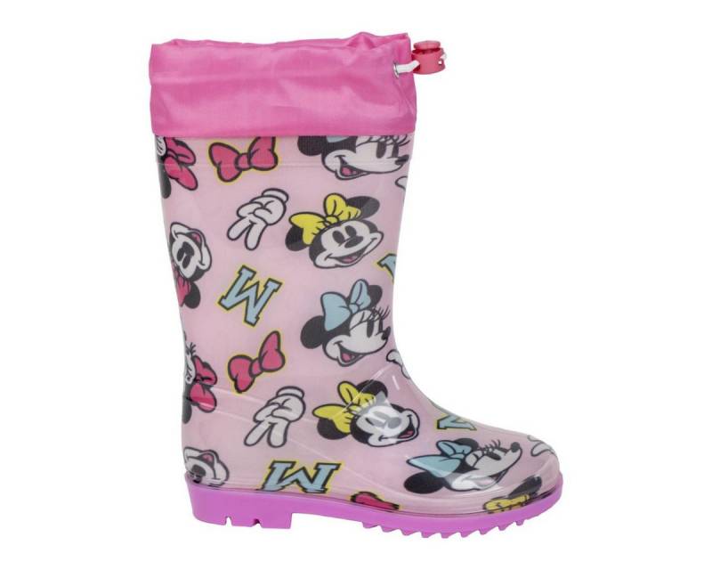 Cerda Disney Minnie Mouse Kinder-Regenstiefel Wasserdichte PVC für Mädchen Gummistiefel von Cerda