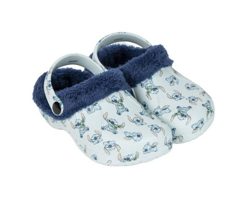 Cerda Disney Stitch Kinder Clog Hausschuhe – Fleece Slipper, Homewear Clog von Cerda