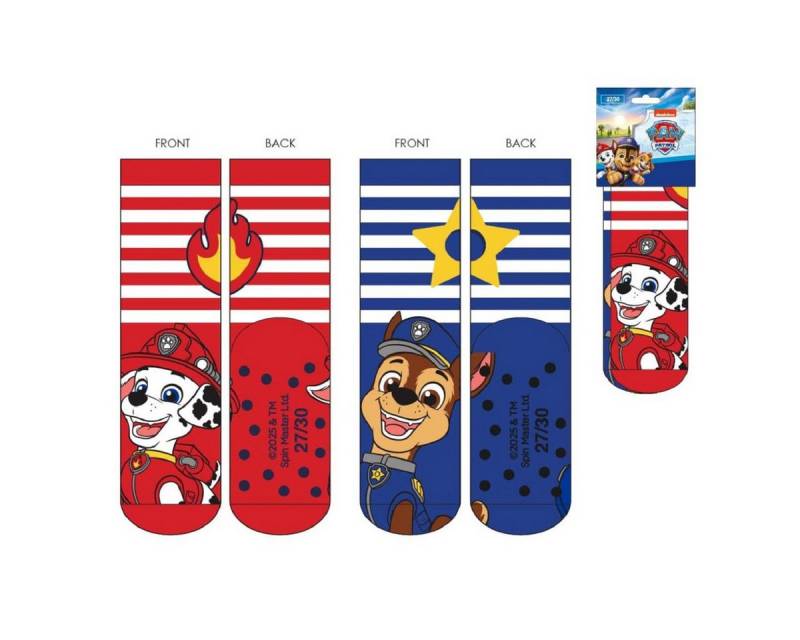 Cerda Freizeitsocken Paw Patrol 2-Paar Anti-Rutsch-Socken – Weiche Strümpfe für Kinder von Cerda