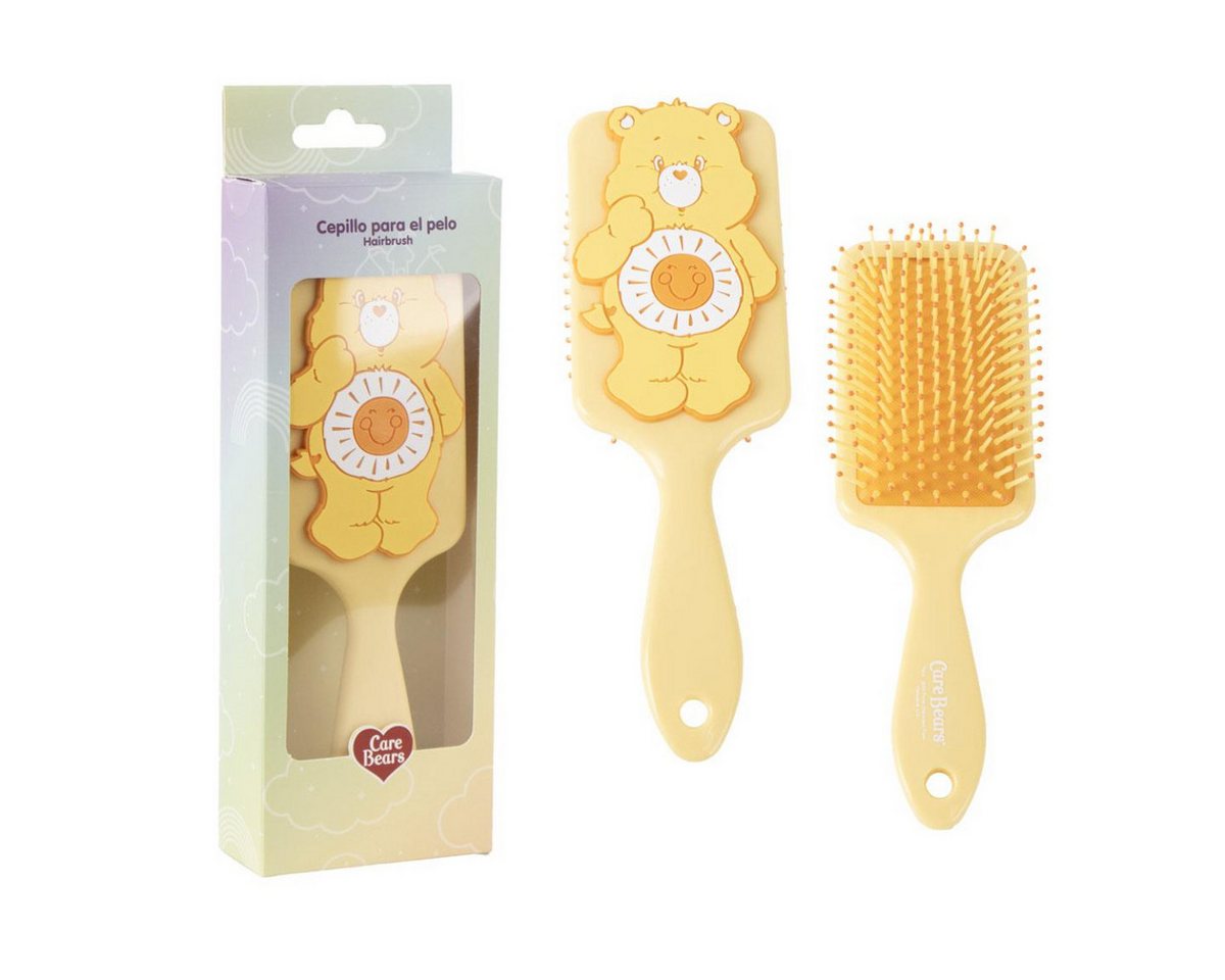 Cerda Haarbürste Care Bears Entwirr-Bürste rechteckig Haarpflegebürste für langes Haar von Cerda