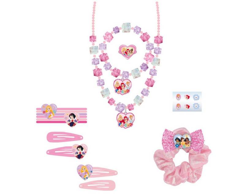Cerda Haarbürste Disney Princess Schmink-Set Kinder mit Haarclips und Mehr von Cerda