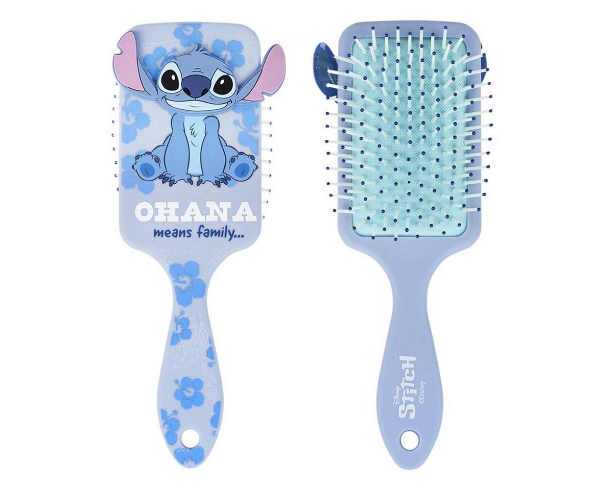Cerda Haarbürste Disney Stitch Entwirr-Bürste für Erwachsene aus hochwertigem Plastik von Cerda