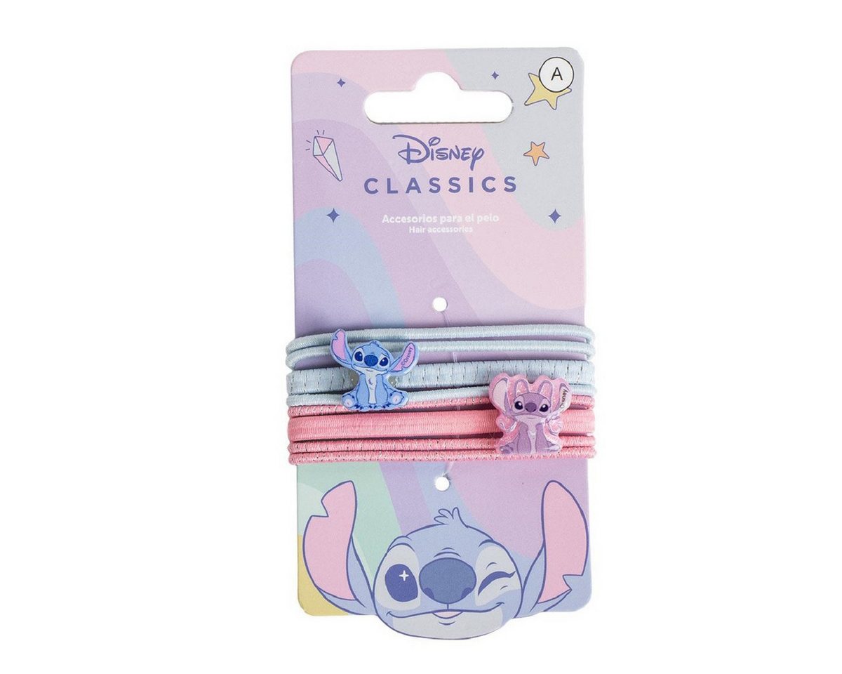 Cerda Haargummi Lilo & Stitch Haargummis Set – 8 Stück elastische Haarbänder, 8-tlg. von Cerda