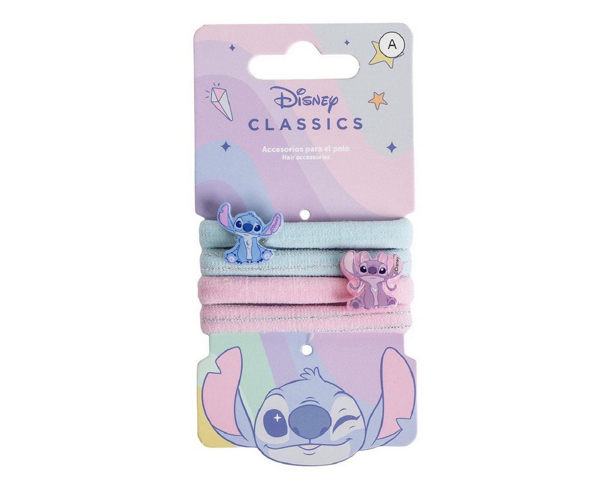 Cerda Haargummi Lilo & Stitch Set – 4 Stück elastische Haarbänder für Kinder, 4-tlg. von Cerda