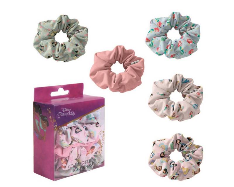 Cerda Haargummi Princess Haar-Accessoires Scrunchies 5er-Pack 100% Polyester von Cerda
