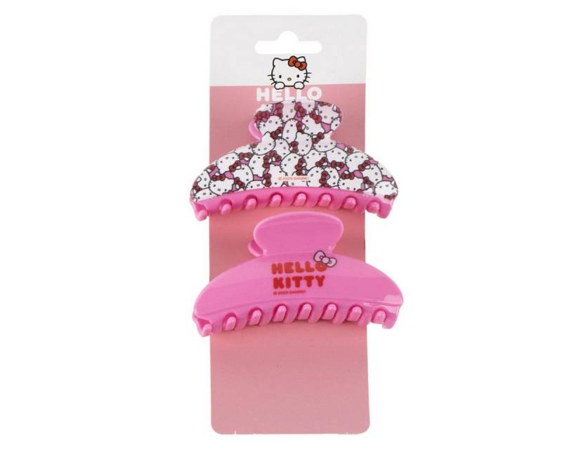 Cerda Haarklammer Hello Kitty Haaraccessoires – 2 Stück Kinder Haarspangen von Cerda
