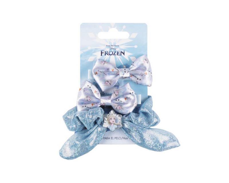 Cerda Haarspange Disney Frozen Haarspangen Set 3-teilig Schleifen Elsa & Anna, 3-tlg. von Cerda