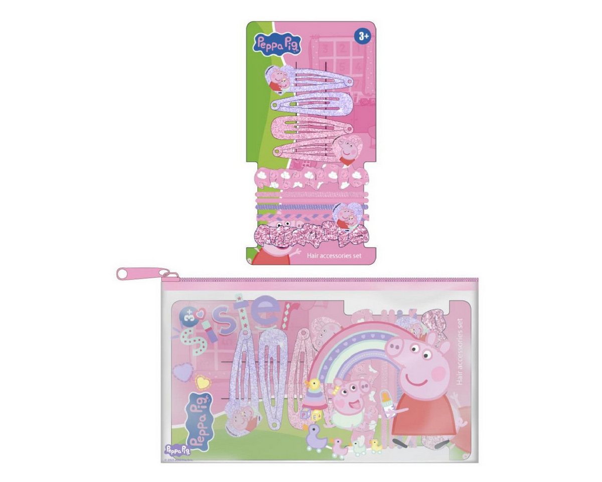 Cerda Haarstyling-Set Peppa Pig Beauty-Set für Kinder – Styling- und Zubehörset für Mädchen von Cerda