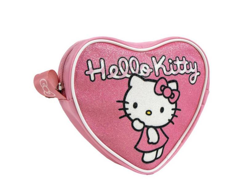 Cerda Handtasche Hello Kitty Herzform 15 cm Sanrio Tasche für Mädchen von Cerda
