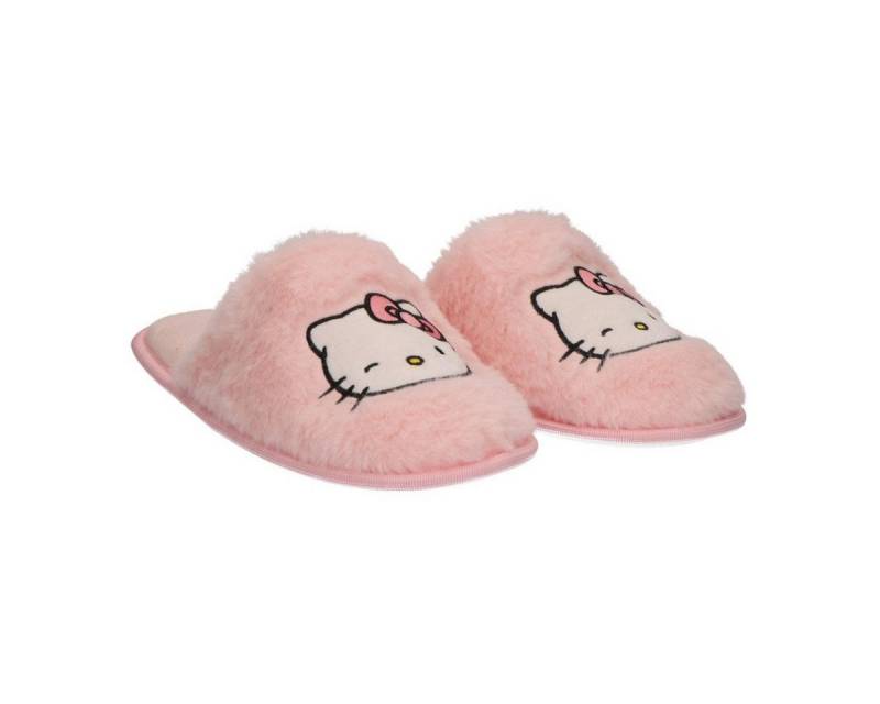 Cerda Hello Kitty Kinder Pantoffeln, gemütliche rutschfest Hausschuh von Cerda