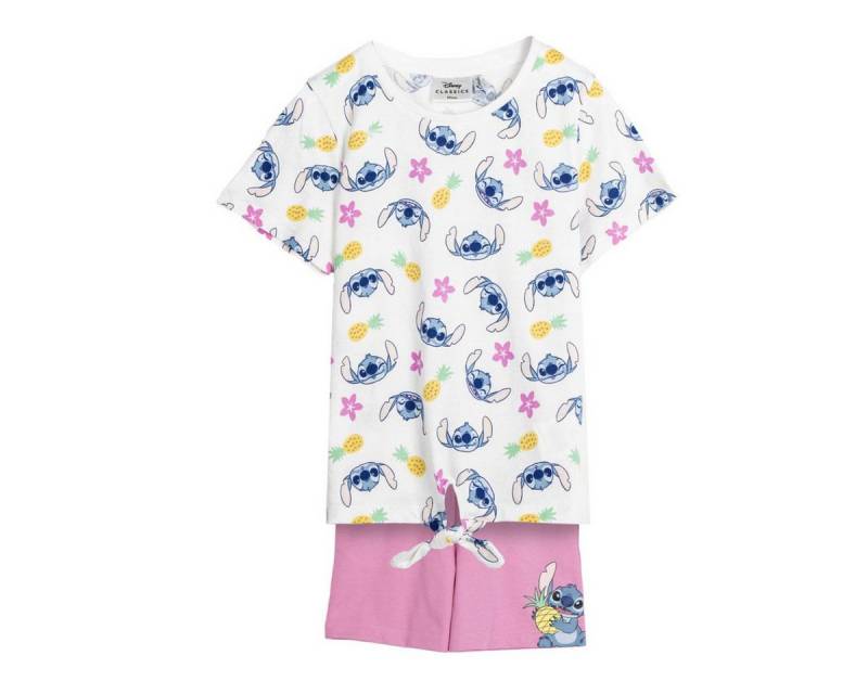 Cerda Jogginganzug Disney Stitch Kinder Set French Terry Jogger – Sweat-Set für Unisex (Short & T-Shirt) von Cerda