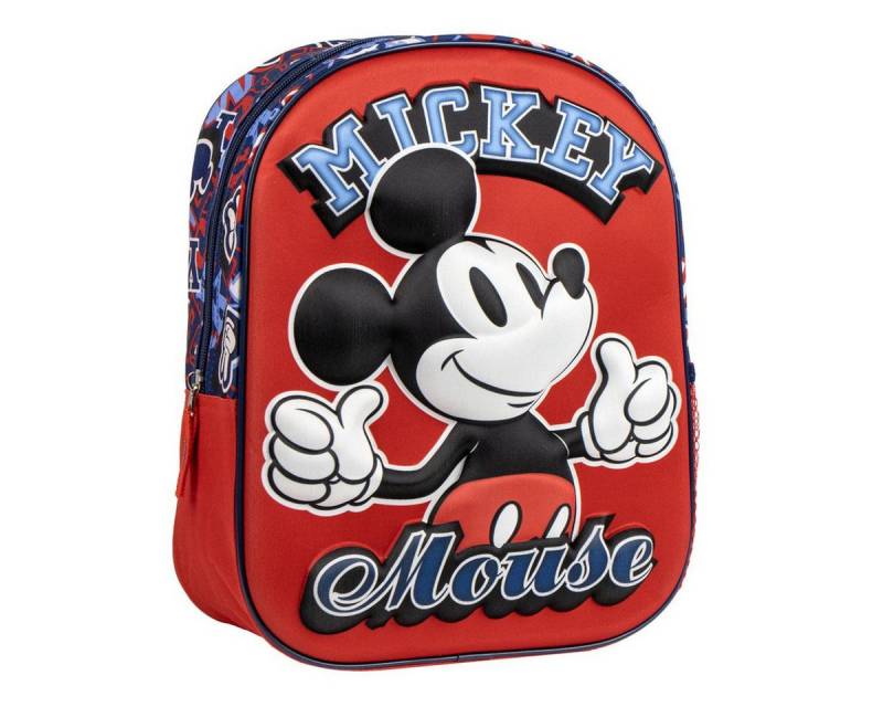 Cerda Kinderrucksack Disney Mickey Mouse 3D Kindergarten Rucksack Kinder Rucksack von Cerda