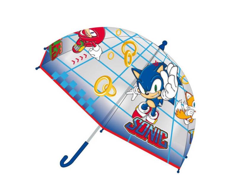 Cerda Langregenschirm Sonic Kinder Regenschirm Ø 71 cm Bubble Schirm von Cerda