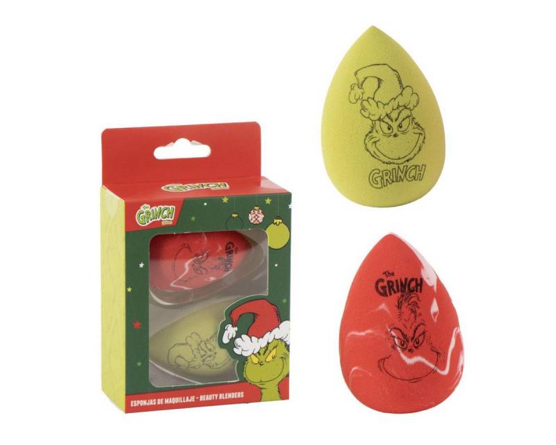 Cerda Make-up Schwamm The Grinch Make-up Schwamm – Weicher Blender für Foundation, 2 tlg. von Cerda