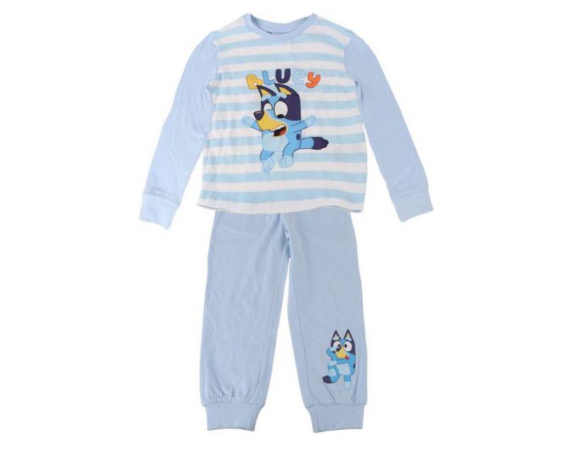 Cerda Pyjama Bluey Schlafanzug Kinder – Pyjama Set langarm, Baumwolle Jersey von Cerda