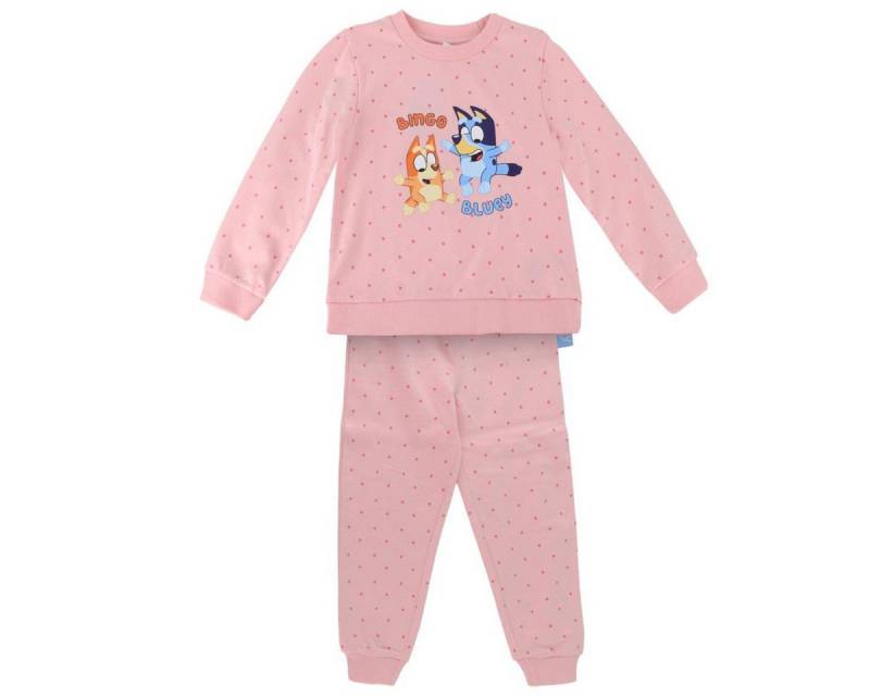 Cerda Pyjama Bluey Schlafanzug für Kinder Pyjama Set 100 % Baumwolle von Cerda