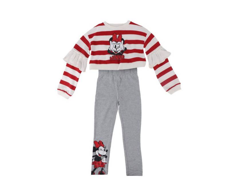 Cerda Pyjama Disney Minnie Pyjama Set 2-teilig Kinder Baumwoll-Mix von Cerda
