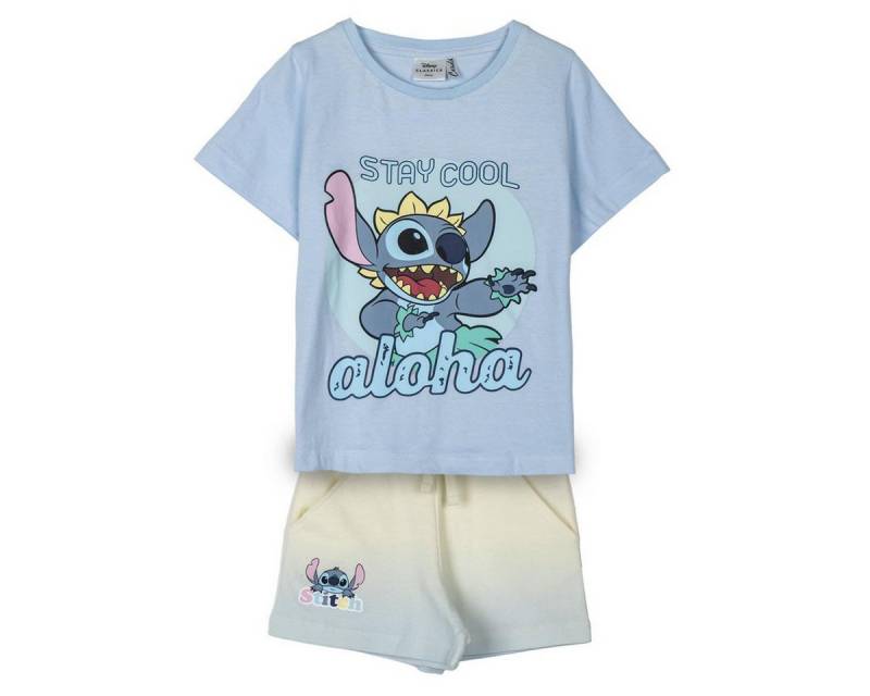 Cerda Pyjama Disney Stitch Kinder Set French Terry Jogger – Sweat-Set für Unisex (Einzel, Einzelpackung) von Cerda