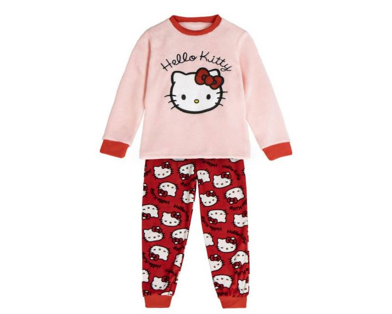 Cerda Pyjama Hello Kitty Kinder – Atmungsaktiv Coral Fleece Schlafanzug Mädchen von Cerda