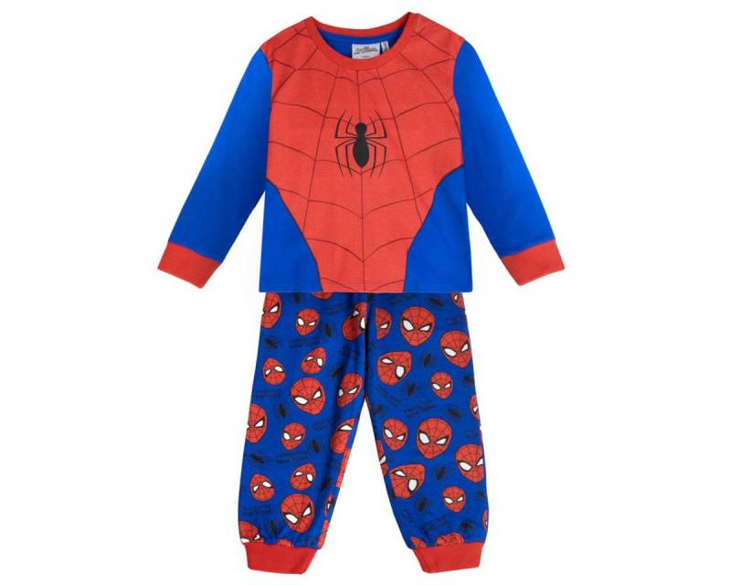 Cerda Pyjama Marvel Spiderman Schlafanzug Kinder Baumwolle-Mix Pyjama-Set von Cerda
