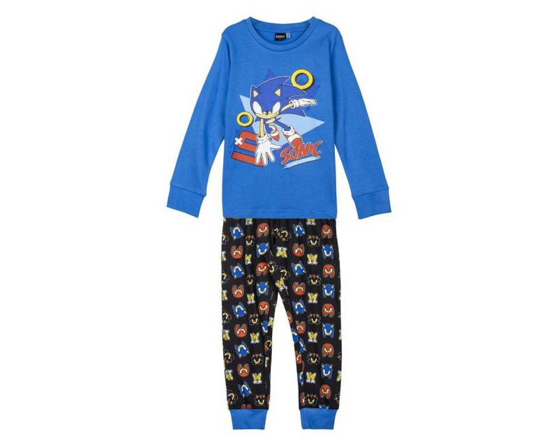 Cerda Pyjama Sonic the Hedgehog Schlafanzug Kinder – aus Baumwolle von Cerda