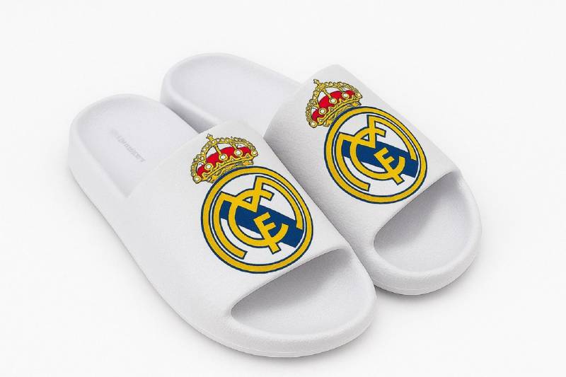 Cerda Real Madrid Badelatschen Erwachsene – EVA Fan-Schuhe Strand & Freizeit Hausschuh von Cerda