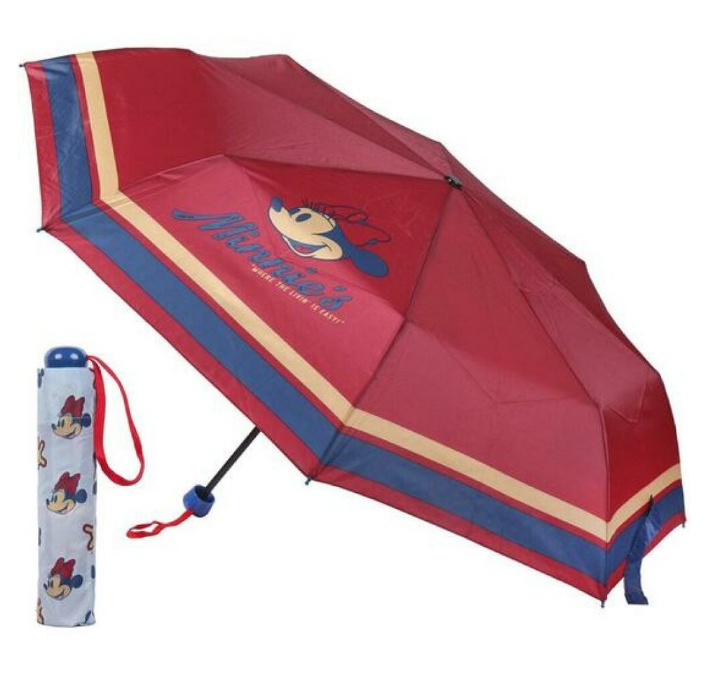 Cerda Rucksack Faltbarer Regenschirm Minnie Mouse Rot (97 cm) von Cerda