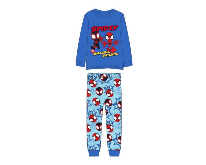 Cerda Schlafanzug Spidey Kinder Pyjama Set langarm, Baumwolle Jersey von Cerda