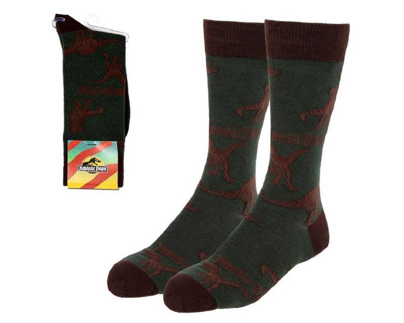 Cerda Socken Jurassic Park Socken Erwachsene Unisex Größe 35-41 Baumwoll-Mix von Cerda