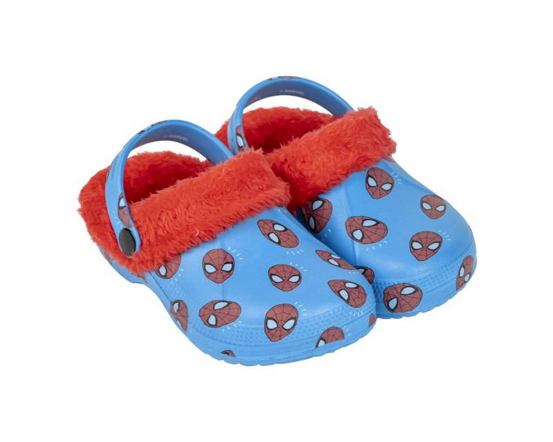 Cerda Spiderman Kinder Hausschuhe Clogs – Fleece gefüttert Clog von Cerda